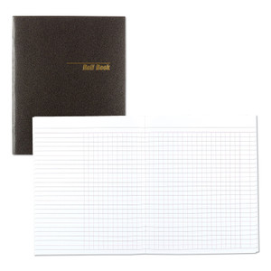 National Roll Call Book, 9-1/2 x 7-7/8, Black, 48 Pages View Product Image