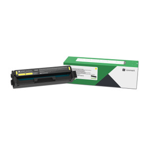 Lexmark 20N1HY0 Return Program High-Yield Toner, 4500 Page-Yield, Yellow View Product Image