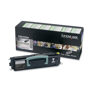 Lexmark 24015SA Return Program Toner, 2500 Page-Yield, Black View Product Image