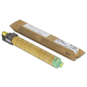 Ricoh 820008 High-Yield Toner, 15000 Page-Yield, Yellow View Product Image