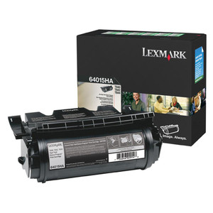 Lexmark 64015HA Return Program High-Yield Toner, 21000 Page-Yield, Black View Product Image