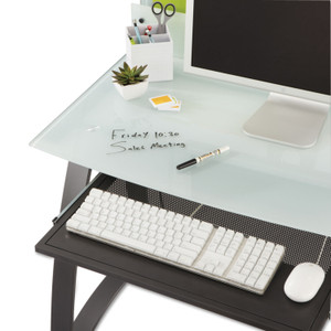 Safco Xpressions Keyboard Tray, Steel, 23.5w x 15.25d, Black View Product Image