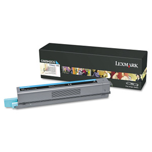 Lexmark C925H2CG High-Yield Toner, 7500 Page-Yield, Cyan View Product Image