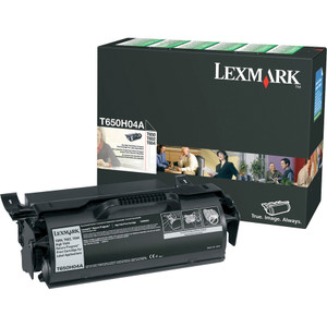 Lexmark T650H04A Return Program High-Yield Toner, 25000 Page-Yield, Black View Product Image