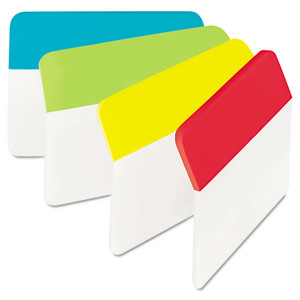 Post-it Tabs 2" Angled Tabs, 1/5-Cut Tabs, Assorted Colors, 2" Wide, 24/Pack View Product Image