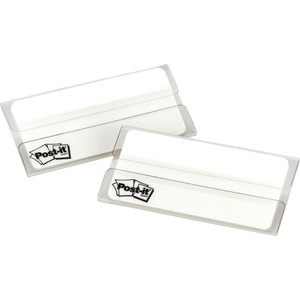 Post-it Tabs 2" and 3" Tabs, Lined, 1/5-Cut Tabs, White, 2" Wide, 50/Pack View Product Image