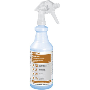 Maxim Banner Bio-Enzymatic Cleaner, Fresh Scent, 32 oz Bottle, 12/Carton View Product Image