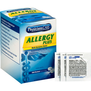 PhysiciansCare Allergy Antihistamine Medication, Two-Pack, 50 Packs/Box View Product Image