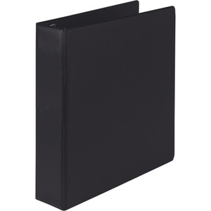 Samsill Earth's Choice Biobased Locking D-Ring Reference Binder, 3 Rings, 2" Capacity, 11 x 8.5, Black View Product Image