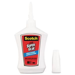 Scotch Super Glue with Precision Applicator, 0.14 oz, Dries Clear View Product Image