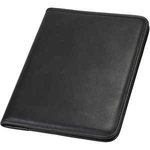 Samsill Professional Padfolio, Storage Pockets/Card Slots, Writing Pad, Black View Product Image