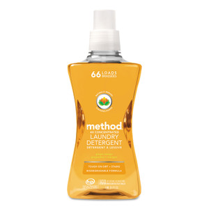 Method 4X Concentrated Laundry Detergent, Ginger Mango, 53.5 oz Bottle View Product Image