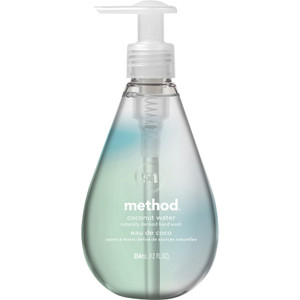 Method Gel Hand Wash, Coconut Waters, 12 oz Pump Bottle View Product Image