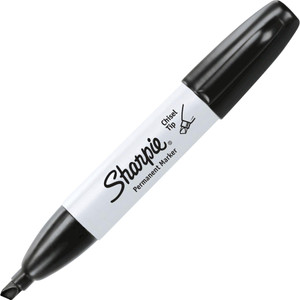 Sharpie Chisel Tip Permanent Marker, Broad, Black, 36/Pack SAN2083007 View Product Image