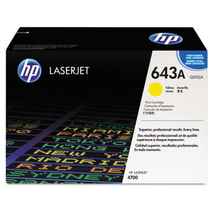 OLD - HP HP 643A, (Q5952A) Yellow Original LaserJet Toner Cartridge View Product Image