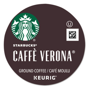 Starbucks Caffe Verona Coffee K-Cups Pack, 24/Box, 4 Boxes/Carton View Product Image