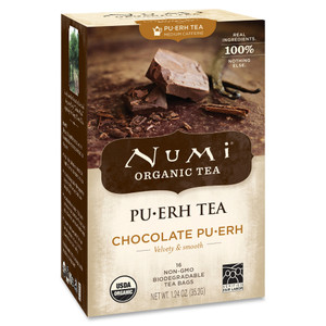 Numi Organic Tea, Chocolate Puerh, 16/Box View Product Image