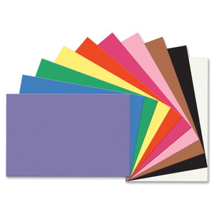 SunWorks Construction Paper, 58lb, 24 x 36, Assorted, 50/Pack View Product Image