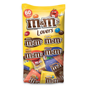 M & M's Chocolate Candies, Caramel/Milk Chocolate/Peanut/Peanut Butter, 33.08 oz Bag View Product Image