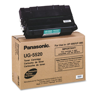 Panasonic UG5520 Toner, 12000 Page-Yield, Black View Product Image