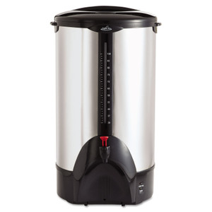 Coffee Pro 100-Cup Percolating Urn, Stainless Steel View Product Image