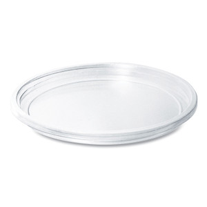 Dart Bare Eco-Forward RPET Deli Container Lids, For 8-32 oz Containers, Clear, 50 Lids/Sleeve, 10 Sleeves/Carton View Product Image