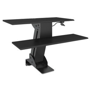 Alera AdaptivErgo Sit Stand Lifting Workstation, 31.5" x 40" x 20", Black View Product Image
