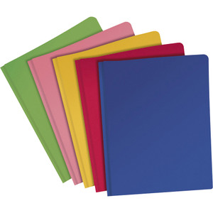 Oxford Fashion PolyPort Twin-Pocket Portfolio, Polypropylene, Assorted, 25/Box View Product Image