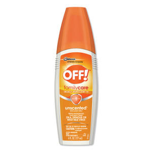 OFF! FamilyCare Unscented Spray Insect Repellent, 6 oz Spray Bottle, 12/Carton View Product Image