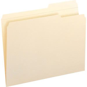 Smead 2/5 Tab Cut Letter Recycled Top Tab File Folder View Product Image