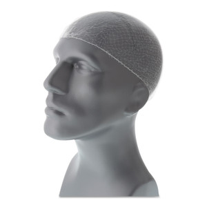 AmerCareRoyal Lightweight Latex-Free Hairnets, White, 28 in., Nylon, 144/Box View Product Image