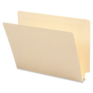 Smead Heavyweight Manila End Tab Expansion Folders, Straight Tab, Letter Size, 50/Box View Product Image