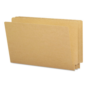 Smead Kraft End Tab Folders, 9.5" Front, Straight Tab, Legal Size, Kraft, 50/Box View Product Image