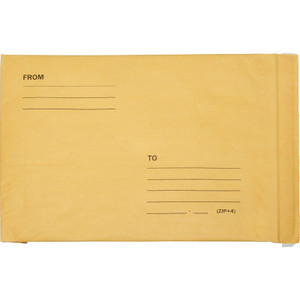 AbilityOne 8105002900343 Sealed Air Jiffy Padded Mailer, #2, Macerated Paper Lining, Self-Adhesive, 8.5 x 12, Golden Kraft, 100/Box View Product Image