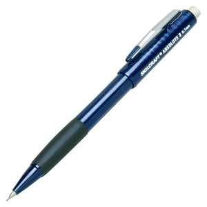 AbilityOne 7520014512268 SKILCRAFT Dual Action Cushion Grip Mechanical Pencil, 0.7 mm, HB (#2.5), Black Lead, Blue Barrel, 6/Box View Product Image