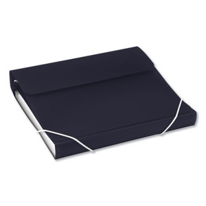 Samsill DUO 2-in-1 Binder Organizer, 3 Rings, 1" Capacity, 11 x 8.5, Black View Product Image