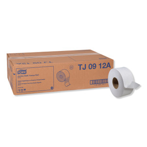 Tork Universal Jumbo Bath Tissue, Septic Safe, 1-Ply, White, 3.48" x 2,000 ft, 12 Roll/Carton View Product Image