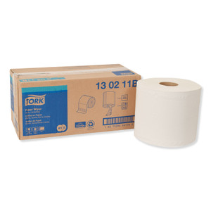 Tork Paper Wiper, Centerfeed, 2-Ply, 9 x 13, White, 800/Roll, 2 Rolls/Carton View Product Image