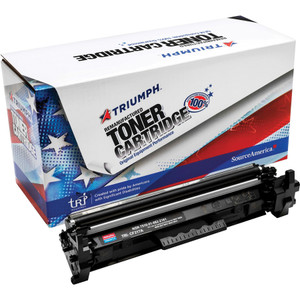 AbilityOne 7510016822181 Remanufactured CF217A (17A) Toner, 1,600 Page-Yield, Black View Product Image