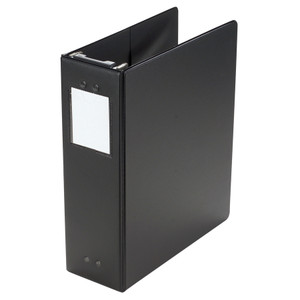Wilson Jones Large Capacity Hanging Post Binder, 3 Posts, 3" Capacity, 11 x 8.5, Black View Product Image