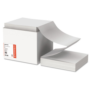 Universal Printout Paper, 1-Part, 20lb, 9.5 x 11, White, 2, 400/Carton View Product Image