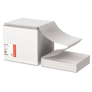 Universal Printout Paper, 1-Part, 18lb, 9.5 x 11, White, 2, 700/Carton View Product Image