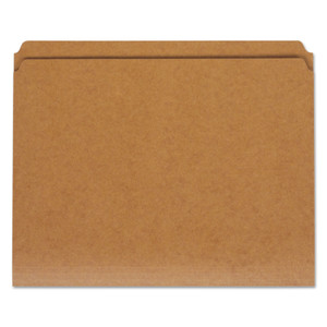 Universal Reinforced Kraft Top Tab File Folders, Straight Tab, Letter Size, Kraft, 100/Box View Product Image