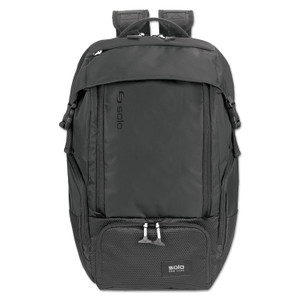 Solo Elite Backpack, 5.25" x 21.5" x 21.5", Nylon, Black View Product Image