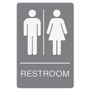 HeadLine Restroom Image Indoor Sign View Product Image