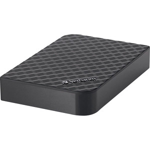 Verbatim Store 'n' Save Desktop Hard Drive, 4 TB, USB 3.0, Diamond Black View Product Image