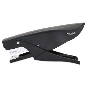 Universal Deluxe Plier Stapler, 20-Sheet Capacity, 0.25" Staples, 1.75" Throat, Black View Product Image