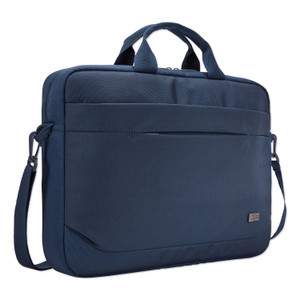 Case Logic Advantage Laptop Attache, For 15.6" Laptops, 16.1 x 2.8 x 13.8, Dark Blue View Product Image