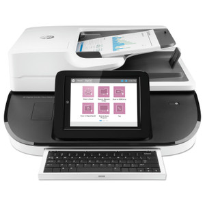 HP Digital Sender Flow 8500 fn2 Document Capture Workstation, 600 dpi Optical Resolution, 150-Sheet Duplex Auto Document Feeder View Product Image