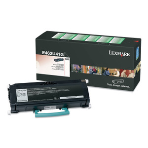 Lexmark E462U41G Extra High-Yield Return Program Toner Cartridge, 18,000 Page-Yield, Black View Product Image
